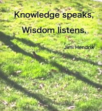 Knowledge Speaks quote
